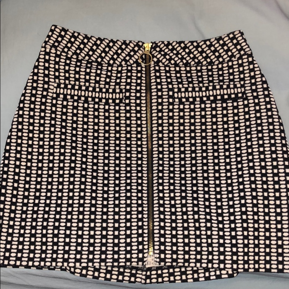 Express zip up skirt